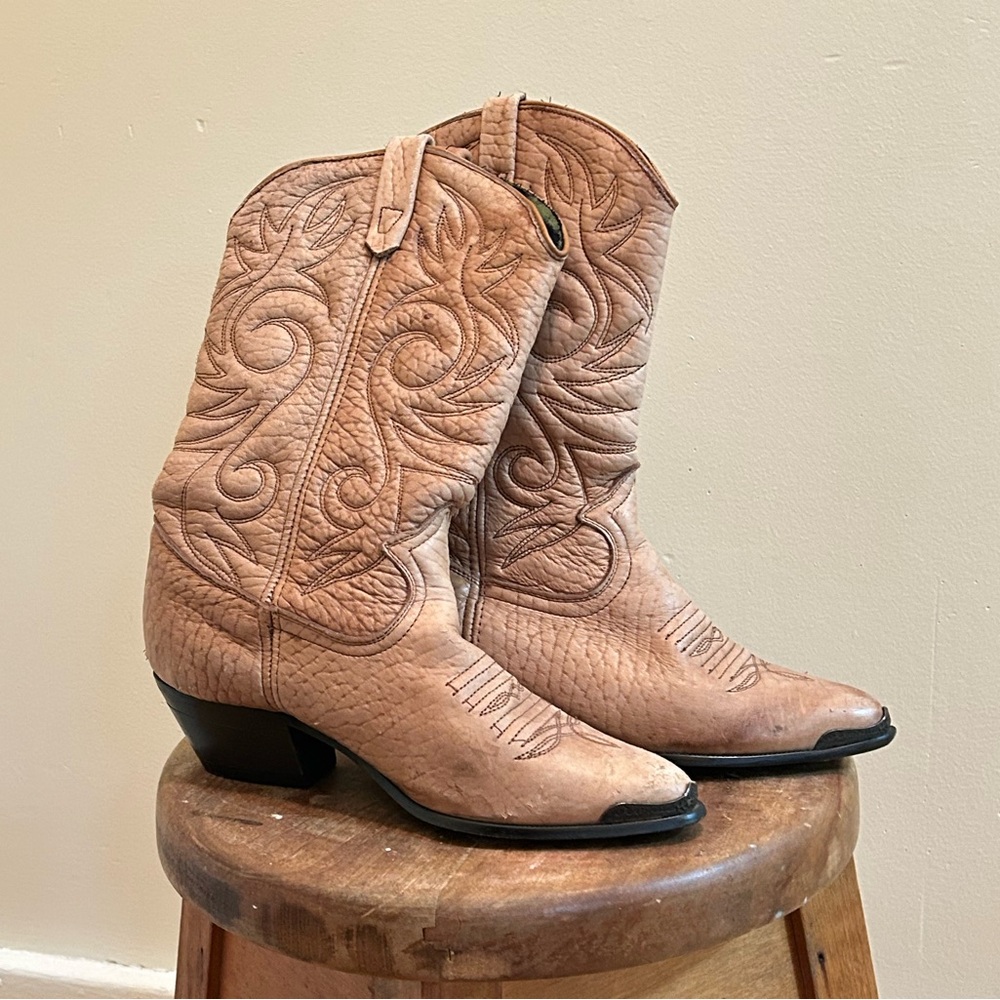Vintage ACME Western Leather Cowgirl Boots
